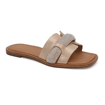 Yoki Suzana-05 Women's Ombre Rhinestone Embellished Slippers