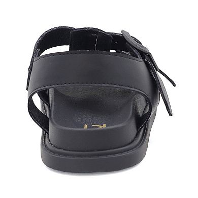 Yoki Radah-02 Women's Fisherman Upper Rubber Sole Sandals