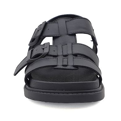 Yoki Radah-02 Women's Fisherman Upper Rubber Sole Sandals