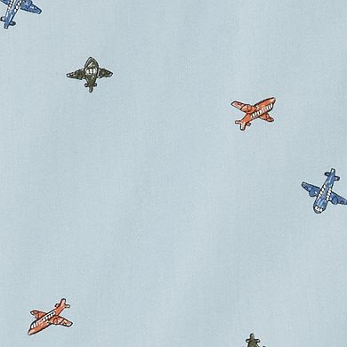 Toddler Boy Carter's Airplane Print Button-Up Shirt & Pants Set