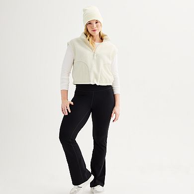 Women's FLX Oversized Cropped High Pile Vest