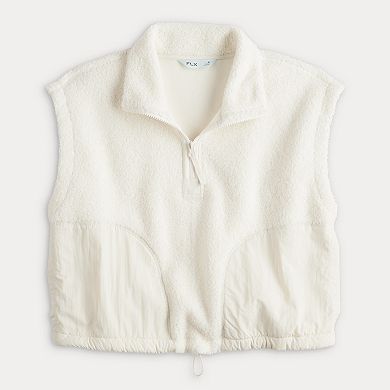 Women's FLX Oversized Cropped High Pile Vest