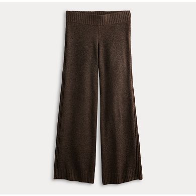 Women's Sonoma Goods For Life® Sweater Wide Leg Pant
