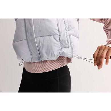 Women's FLX Cropped Puffer Vest