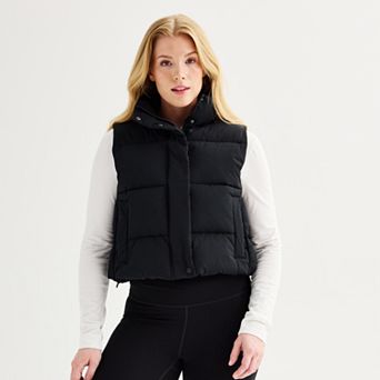 Women's FLX Cropped Puffer Vest