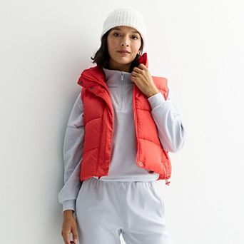 Women's FLX Cropped Puffer Vest