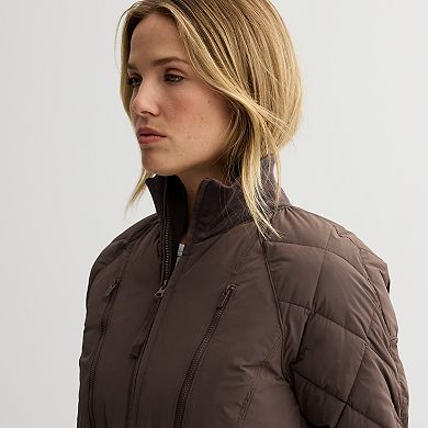 Women's FLX Cropped Quilted Ski Jacket