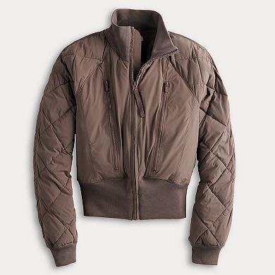 Women's FLX Cropped Quilted Ski Jacket