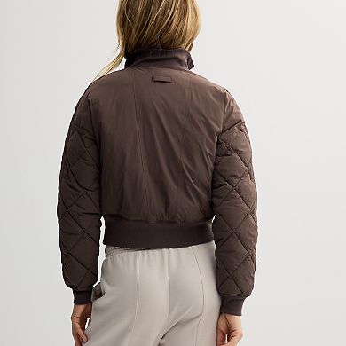 Women's FLX Cropped Quilted Ski Jacket
