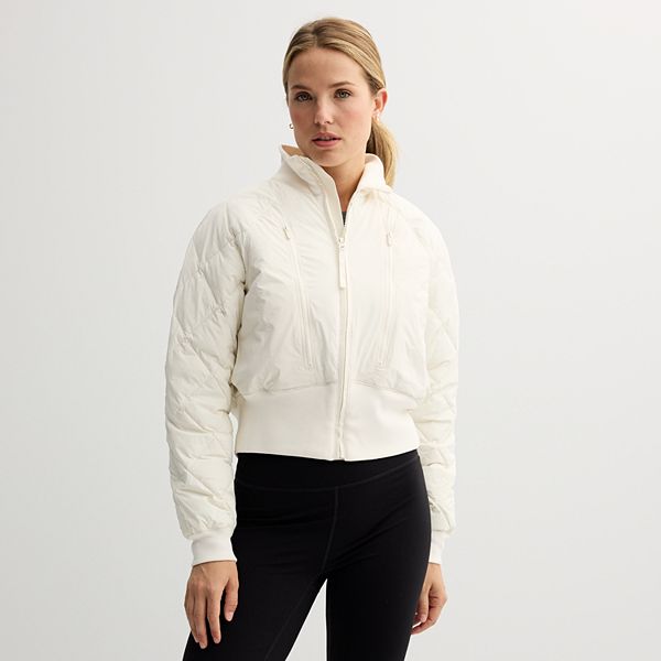 Women's FLX Cropped Quilted Ski Jacket
