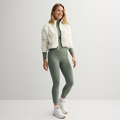 Women's FLX Affirmation Mock Neck Long Sleeve Active Top