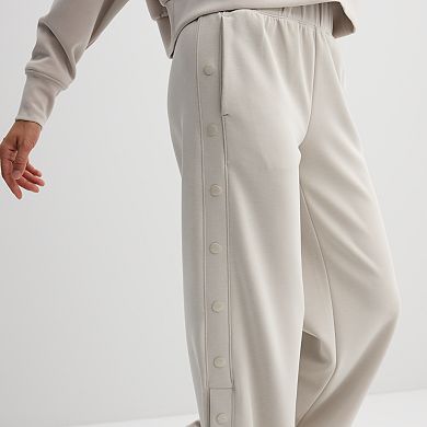 FLX High-Rise Solace Side Snap Pants