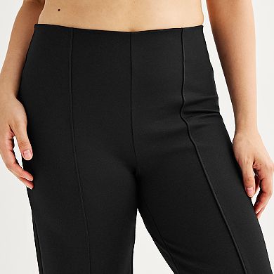 Women's FLX High-Rise Ponte Wide Leg Pants