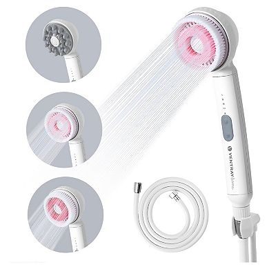 Ventray Home Waterproof Ultrasonic 3-in-1 Spa Shower Head