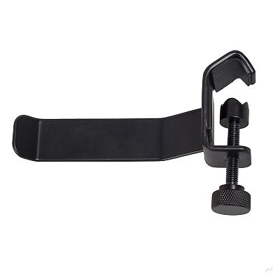 Lyxpro Standmount Headphone Hook, Clamp Headset Holder For Desk & Mic Stand