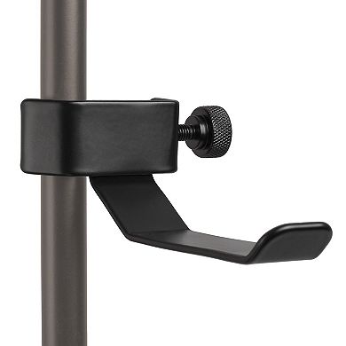 Lyxpro Standmount Headphone Hook, Clamp Headset Holder For Desk & Mic Stand
