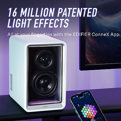 Edifier Qr65 Active Monitor Speakers With 65w Gan Fast Charger Function, Bluetooth Computer Speakers