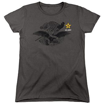 U.s. Army Left Chest Short Sleeve Womens Tee