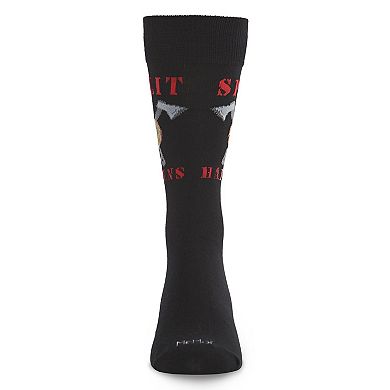 Men's Split Happens Novelty Crew Sock
