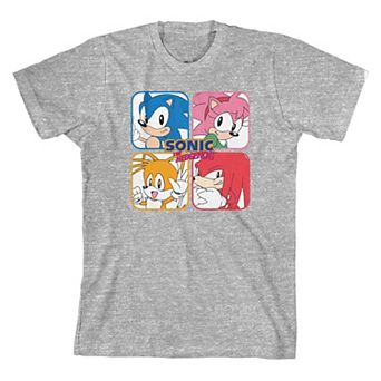 Girl's 7-16 Sonic The Hedgehog Short Sleeve Tee