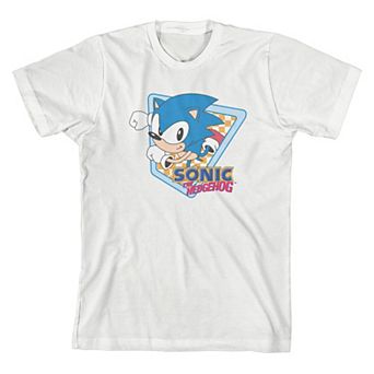 Girl's 7-16 Sonic the Hedgehog ClaShort Sleeveic Short Sleeve Tee