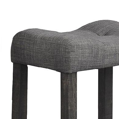 Best Master Furniture Vitaliya 24" Wood Counter Stool (Set of 2)