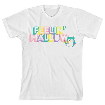 Girl's 7-16 Squishmallows Feelin Mallow Short Sleeve Tee