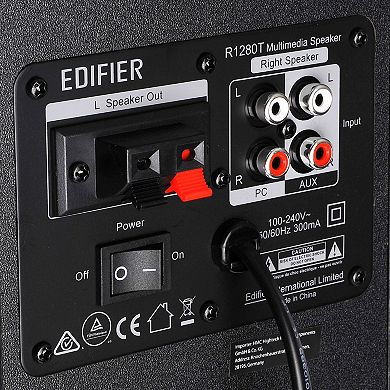 Edifier R1280t Powered Bookshelf Speakers 2.0 Active Monitor Speaker System