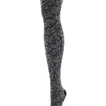 Fall Fashion Flirtatious Filigree Sweater Tights