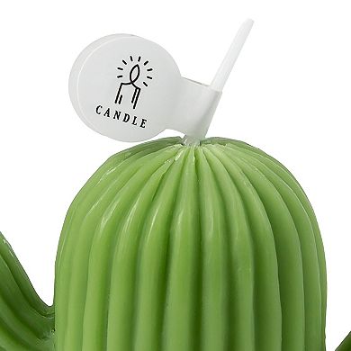 Cactus Shaped Scented Candle