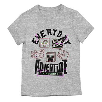 Girl's 7-16 Minecraft Everyday Short Sleeve Tee