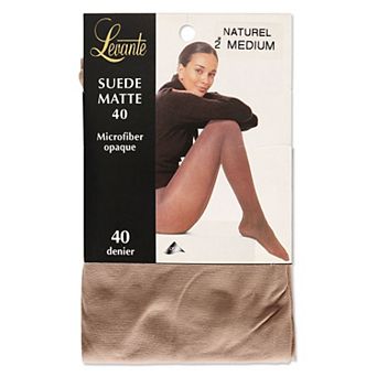 Suede Matte 40 Denier Microfiber Pantyhose