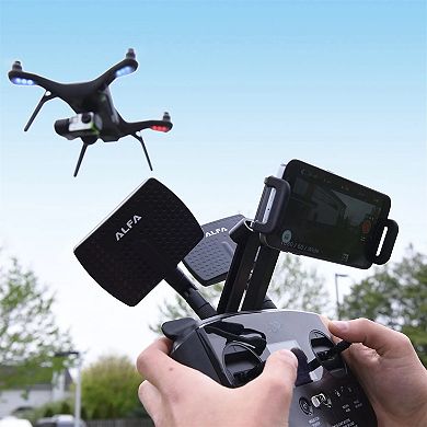 Alfa Network APA-M04 2.4GHz 7 dBi high gain directional indoor panel antenna with RP-SMA connector