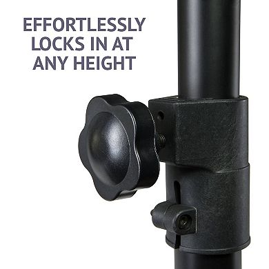 Lyxpro Professional Microphone Heavy Duty 90” Studio Overhead Boom Stand