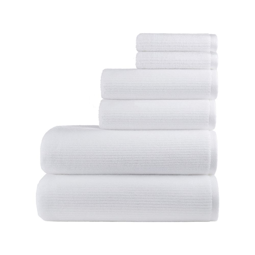 White Kohls Sonoma Goods For Life® 6-pc. Quick-Dry Bath Towel Set