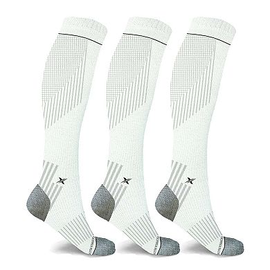 Copper Compression Pain Relief Targeted Knee High Compression Socks - 6 Pair