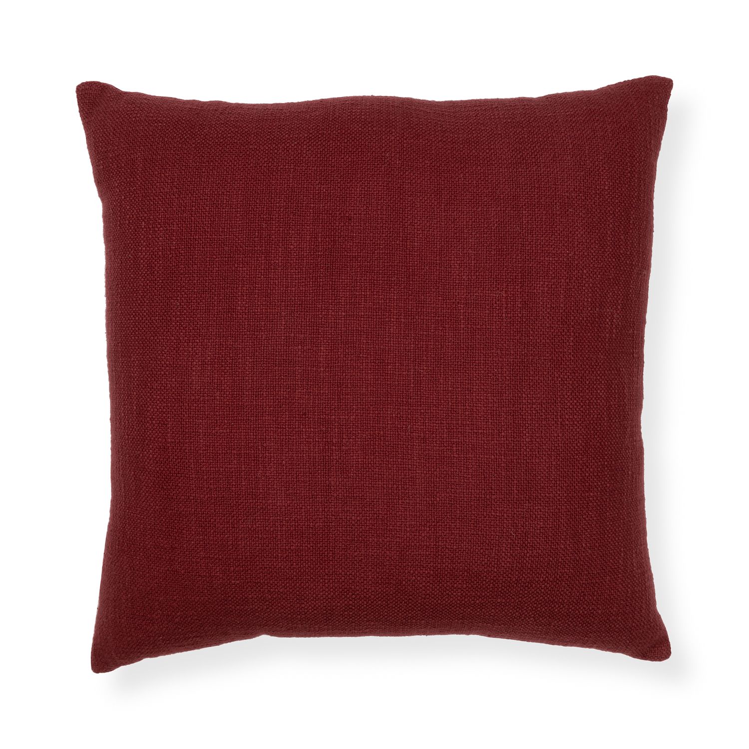 Sonoma Goods For Life® 2-pc. 18" x 18" Textured Slub Solid Pillow Set - Red