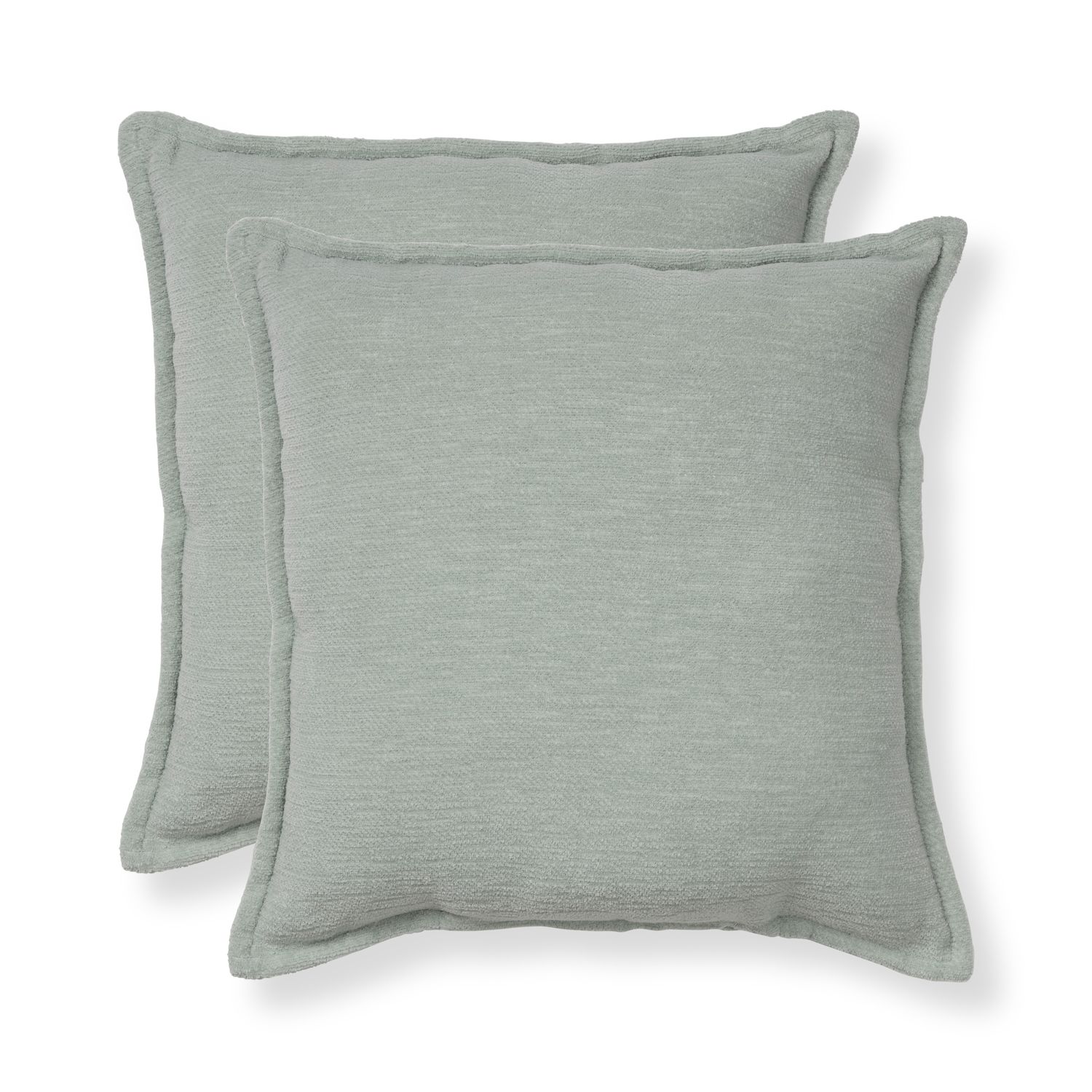Sonoma Goods For Life® 2 Pack Chenille Pillows - Aqua (18X18)
