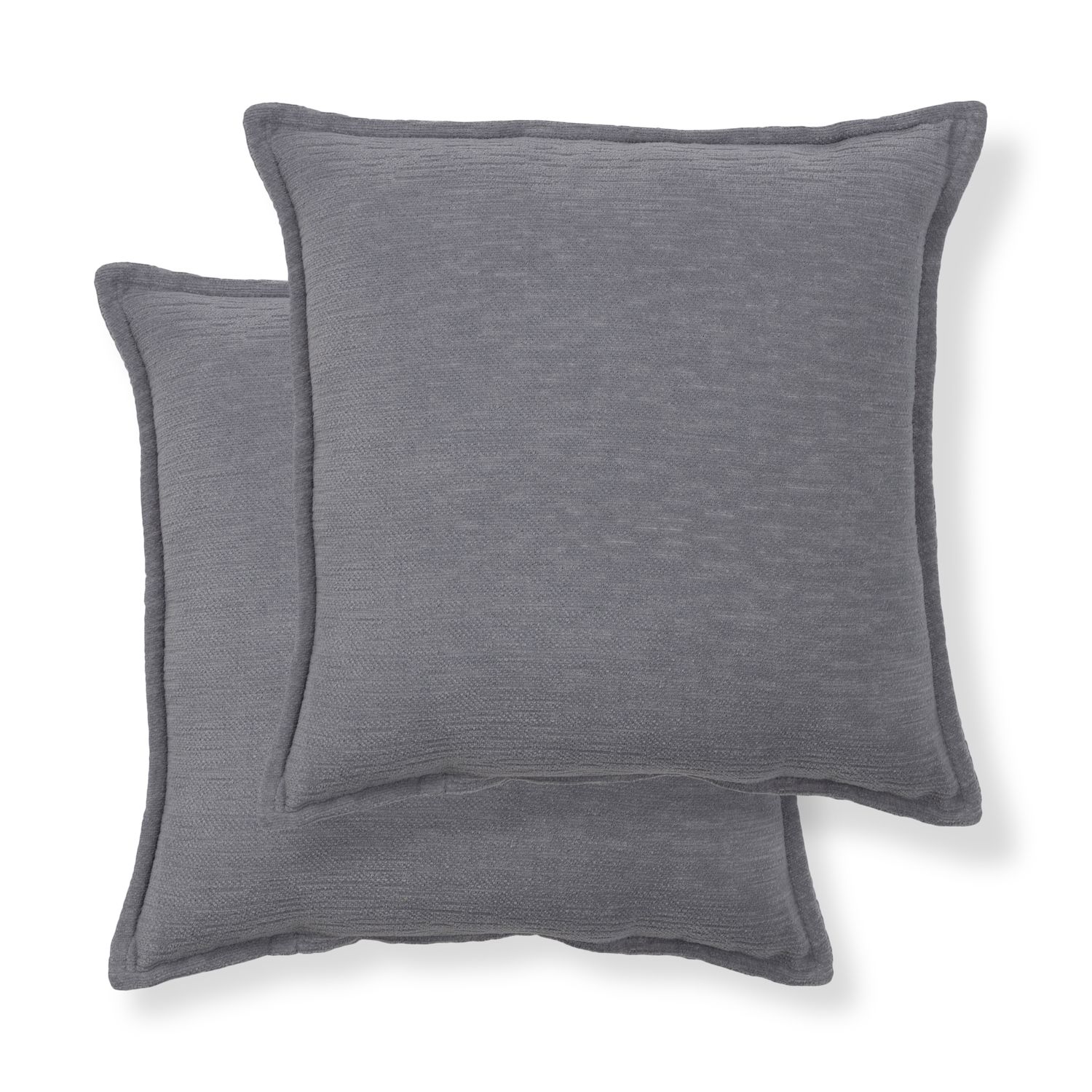 Sonoma Goods For Life® 2 Pack Chenille Pillows - Gray (17X17)