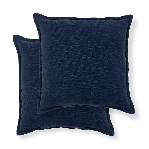 Sonoma Goods For Life® 2 Pack Chenille Pillows - Indigo (17X17)