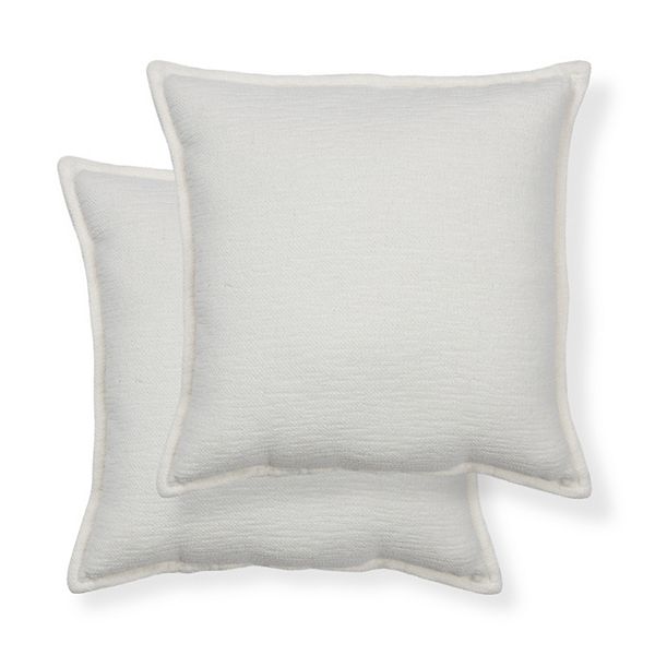 Sonoma Goods For Life® 2 Pack Chenille Pillows - Ivory