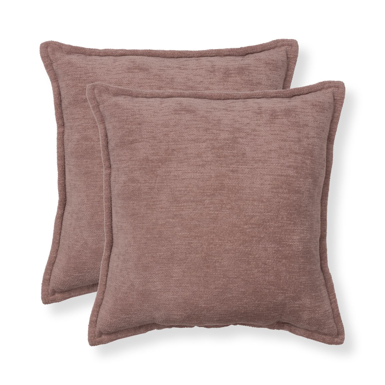 Sonoma Goods For Life® 2 Pack Chenille Pillows - Mauve (18X18)