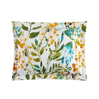 Chic Home Shea Reversible Floral Print Quilt Set