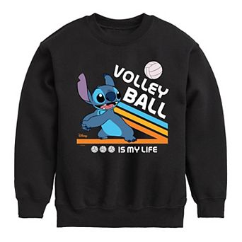 Disney's Lilo & Stitch Boys 8-20 Volleyball Is My Life Fleece Sweatshirt