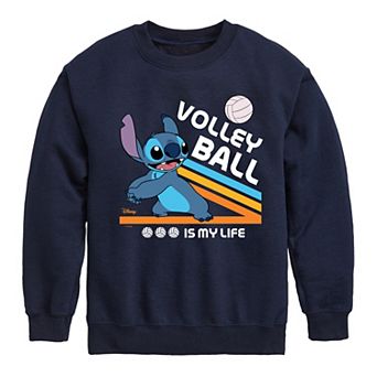 Disney's Lilo & Stitch Boys 8-20 Volleyball Is My Life Fleece Sweatshirt