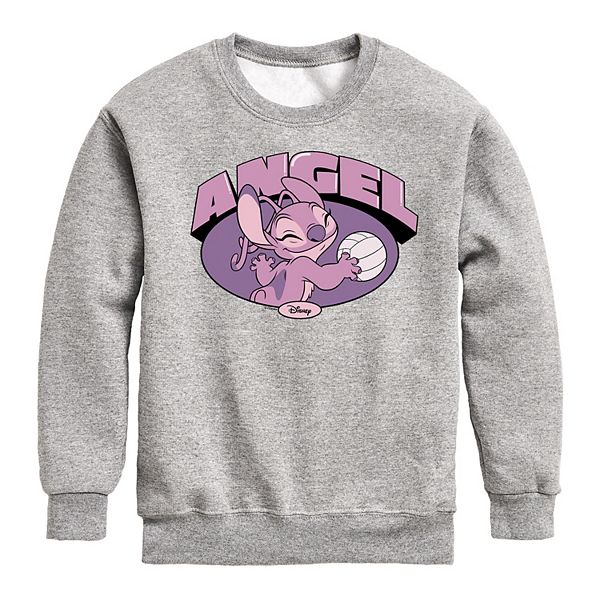 Disney's Lilo & Stitch Boys 8-20 Varsity Angel Fleece Sweatshirt