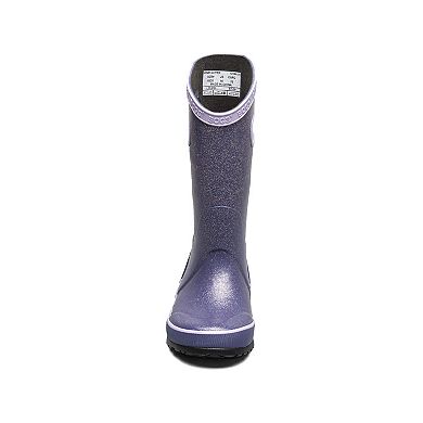 Bogs Kids' Waterproof Glitter Rain Boots