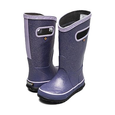 Bogs Kids' Waterproof Glitter Rain Boots