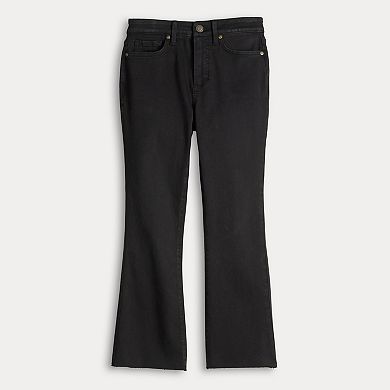 Women's LC Lauren Conrad High Rise Cropped Kickflare Jeans