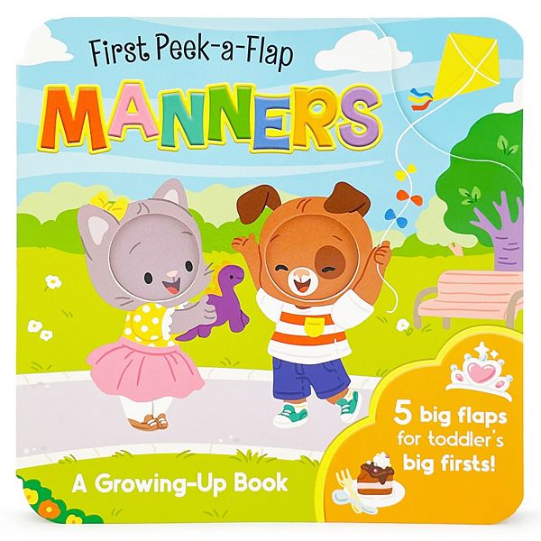 First Peek-A-Flap Manners Children's Book